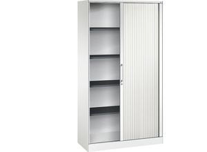 4059096700352 - Rollladenschrank ASISTO Höhe 1980 mm Breite 1000 mm verkehrsweiß verkehrsweiß