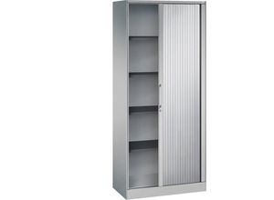 4051803946862 - Rollladenschrank ASISTO Höhe 1980 mm Breite 800 mm weißaluminium weißaluminium