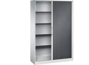 4051803743959 - Rollladenschrank ASISTO Höhe 1980 mm Breite 1200 mm lichtgrau schwarzgrau