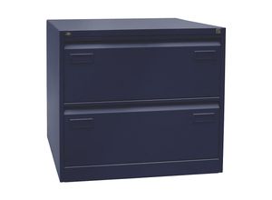 5020073759990 - BISLEY LIGHT Hängeregistraturschrank oxfordblau 2 Schubladen 800 x 622 x 711 cm