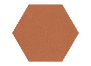 8712752103442 - Design-Pinnwand sechseckig Kork BxH 600 x 600 mm cognac