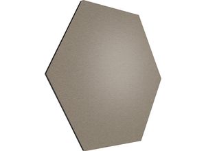 8712752103411 - Design-Pinnwand sechseckig Kork BxH 600 x 600 mm taupe