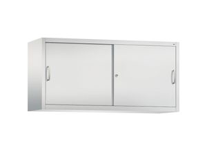 4052574964796 - ACURADO Aufsatzschrank mit Schiebetüren 2 Fachböden HxBxT 790 x 1600 x 500 mm lichtgrau