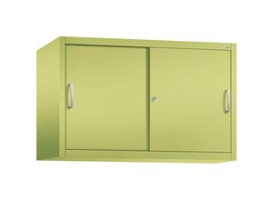 4063332003473 - C+P Aufsatzschrank H790xB1200xT500mm Korpus Viridingrün Fronten Viridingrün Anzahl Fächer 1