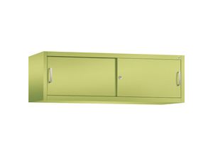 4063332006313 - C+P Aufsatzschrank H500xB1600xT500mm Korpus Viridingrün Fronten Viridingrün Anzahl Fächer 1