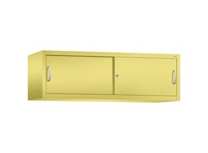 4063332006320 - C+P Aufsatzschrank H500xB1600xT500mm Korpus Schwefelgelb Fronten Schwefelgelb Anzahl Fächer 1