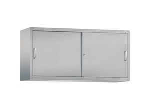 4053597279621 - C+P Aufsatzschrank H790xB1600xT500mm Korpus Weißaluminium Fronten Weißaluminium Anzahl Fächer 2