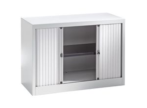 5020073110883 - BISLEY Euro-Rollladenschrank Breite 1000 mm 1 Fachboden lichtgrau