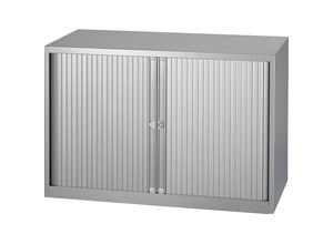 5020073763935 - BISLEY Euro-Rollladenschrank Breite 1000 mm 1 Fachboden silber