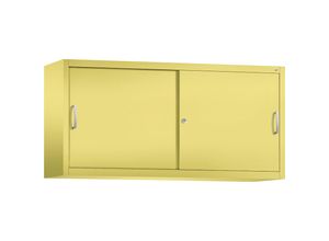 4063332004869 - C+P Aufsatzschrank H790xB1600xT400mm Korpus Schwefelgelb Fronten Schwefelgelb Anzahl Fächer 2