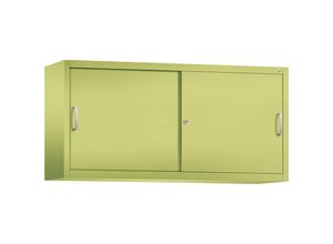 4063332004852 - C+P Aufsatzschrank H790xB1600xT400mm Korpus Viridingrün Fronten Viridingrün Anzahl Fächer 2