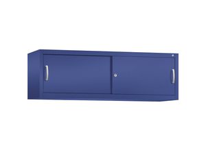 4063332004746 - C+P Aufsatzschrank H500xB1600xT400mm Korpus Lapisblau Fronten Lapisblau Anzahl Fächer 1