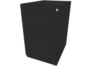 5020073735390 - BISLEY Standcontainer Note™ mit 2 Universalschubladen 1 Hängeregistratur mit Top Tiefe 565 mm schwarz