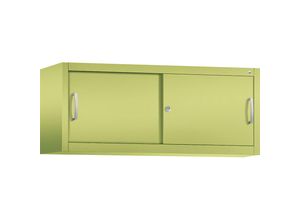 4063332001721 - C+P Aufsatzschrank H500xB1200xT400mm Korpus Viridingrün Fronten Viridingrün Anzahl Fächer 1