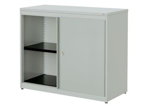 4250633329214 - mauser Schiebetürenschrank HxBxT 830 x 1000 x 432 mm Kunststoffplatte 1 Fachboden lichtgrau lichtgrau lichtgrau 4250633329214 - mauser Schiebetürenschrank HxBxT 830 x 1000 x 432 mm Kunststoffplatte 1 Fachboden lichtgrau lichtgrau lichtgrau