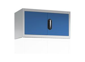 4025314785791 - ACURADO Aufsatzschrank mit Flügeltüren HxBxT 500 x 930 x 400 mm lichtgrau   lichtblau