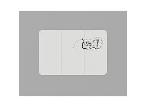 8712752105859 - Design-XXL-Whiteboard VisuWall HxB 1980 x 2940 mm weiß 8712752105859 - Design-XXL-Whiteboard VisuWall HxB 1980 x 2940 mm weiß