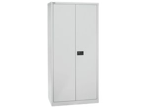 5020073780024 - Akten- Garderobenschrank Universal HC782S4G445 Stahl abschließbar 5 OH 914 x 195 x 50 cm lichtgrau 5020073780024 Bisley