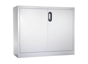 4051803452073 - Großraumschrank HxB 1000 x 1200 mm zweifarbig Tiefe 500 mm Türe lichtgrau