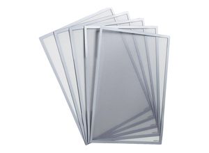 4260256791794 - Schaar - Einstecktasche din A4 magnethaftend grauer Rand ve 10 Stück 4260256791794 - Schaar - Einstecktasche din A4 magnethaftend grauer Rand ve 10 Stück