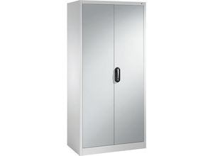 4025314111071 - CP Stahlschrank C 2000 Acurado 9280-000 lichtgrau weißaluminium 930 x 500 x 1950 cm aufgebaut