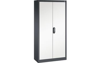 4025314168846 - ACURADO Universalschrank BxT 930 x 400 mm schwarzgrau reinweiß ab 2 Stk 4025314168846 - ACURADO Universalschrank BxT 930 x 400 mm schwarzgrau reinweiß ab 2 Stk
