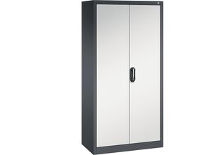 4025314103410 - ACURADO Universalschrank BxT 930 x 500 mm schwarzgrau   lichtgrau
