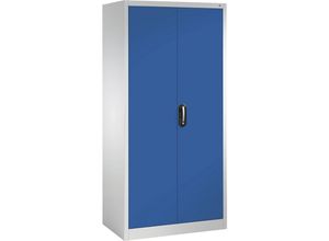 4050646346259 - ACURADO Universalschrank BxT 930 x 600 mm lichtgrau   enzianblau