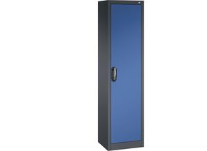 4059096021655 - ACURADO Universalschrank BxT 500 x 400 mm schwarzgrau enzianblau 4059096021655 - ACURADO Universalschrank BxT 500 x 400 mm schwarzgrau enzianblau