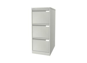 5020073712421 - BISLEY Hängeregistraturschrank 1-bahnig 3 Schübe DIN A4 reinweiß