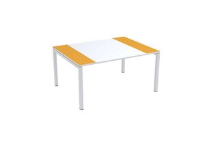 3660141220254 - Paperflow Konferenztisch easyDesk® HxBxT 750 x 1500 x 1160 mm weiß orange