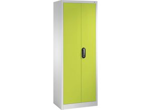 4055404464657 - ACURADO Universalschrank BxT 700 x 400 mm lichtgrau   viridingrün