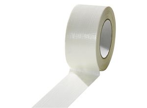 4260270821538 - Gewebeband in verschiedenen Farben VE 18 Rollen weiß Bandbreite 50 mm