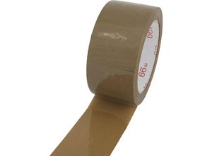 4260270821491 - PP-Packband Ausführung leise und extrastark VE 36 Rollen braun Bandbreite 50 mm Naturkautschuk-Kleber