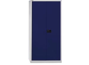 5020073797190 - Garderobenschrank Universal E782AAG505 Stahl abschließbar 5 OH 914 x 195 x 40 cm blau lichtgrau 5020073797190 Bisley