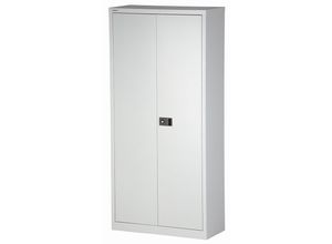 5020073797183 - BISLEY UNIVERSAL Flügeltürenschrank HxBxT 1950 x 914 x 400 mm mit Garderobeneinsatz lichtgrau