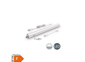 4057722003303 - Bklicht - Unterbauleuchte led 230V 8W Lichtleiste Küche Lampe Beleuchtung Schrank Leuchte - 20 4057722003303 - Bklicht - Unterbauleuchte led 230V 8W Lichtleiste Küche Lampe Beleuchtung Schrank Leuchte - 20