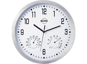 4030275000166 - Wanduhr Ø 250 mm Quarzuhrwerk Zifferblatt weiß