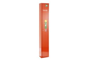 4250108801610 - SÖHNGEN Verbandschrank nach DIN 13157 ohne Inhalt signalorange Tiefe 200 mm HxB 2000 x 300 mm