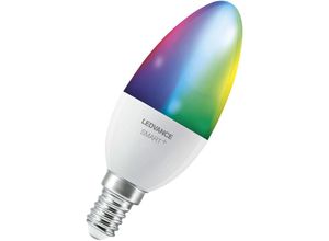 4058075779075 - Ledvance - Smarte LED-Lampe mit WiFi Technologie Sockel E14 Dimmbar Lichtfarbe änderbar (2700-6500K) rgb Farben änderbar ersetzt Glühlampen mit