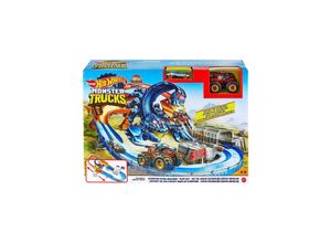 0887961917215 - GTL33 - Hot Wheels - Monster Trucks - Skorpion Beschleuniger Rennbahnset