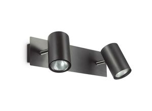 8021696156743 - Spot - 2 Licht Wand Licht Schwarz - Ideal Lux