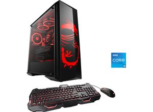 4061474158075 - CSL Gaming-PC Hydrox V25629 MSI Dragon Advanced Edition Computer Gr Microsoft Windows 11 Home (64 Bit) 16 GB RAM 500 GB SSD schwarz Gaming PCs