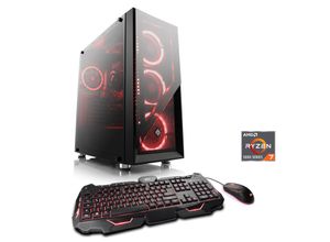 4061474172057 - CSL Gaming-PC HydroX V28116 Computer Gr Microsoft Windows 11 Home (64 Bit) 16 GB RAM 1000 GB SSD schwarz Gaming PCs