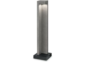 8021696246987 - Ideal Lux titano - Integrierte LED-Außenpollerlampe 1 Light Granite 3000K IP55