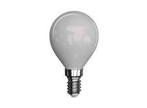 8592920092521 - Emos - LED-Glühbirne Filament mini Globe milchig E14 42W warmweiß