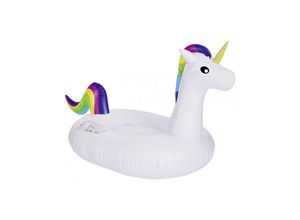 4008332776392 - Einhorn Luftmatratze Aufblastier Schwimmtier Schwimminsel Badetier - Happy People