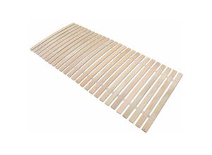 4260360015861 - Coemo - Premium Rollrost 26 Federleisten Lattenrost Rolllattenrost 80x200 cm - natur