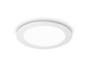 8021696124018 - Groove - led 1 Light Large Round Warm Einbaustrahler Weiß - Ideal Lux