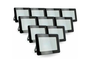 3700710813255 - Lot von 10 LED-Scheinwerfern 30W IP65 im Freien Température de Couleur Blanc Chaud 3000K